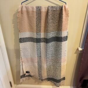 Express Winter Scarf Plaid Pattern